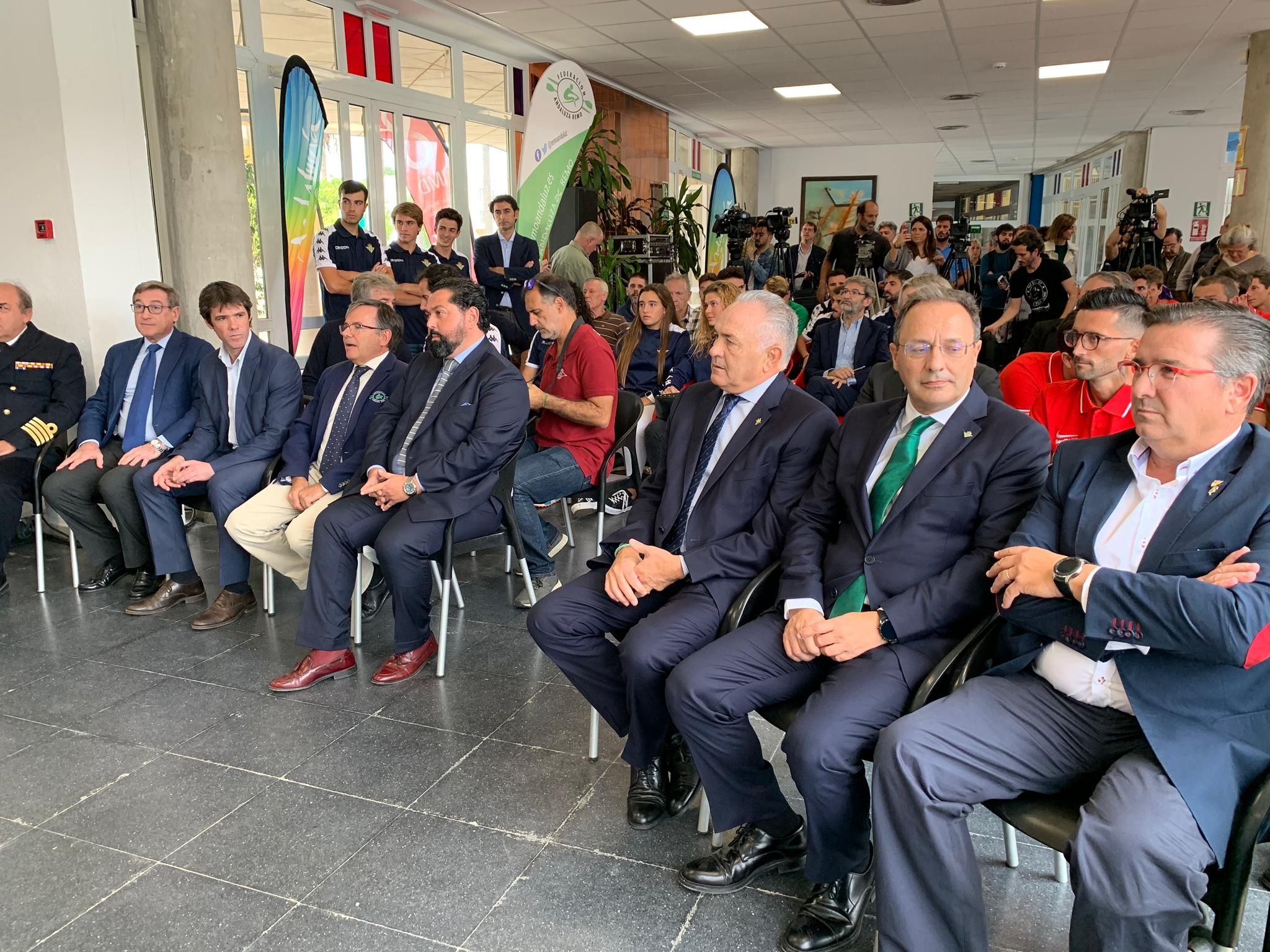  Presentación de la regata Sevilla-Betis.