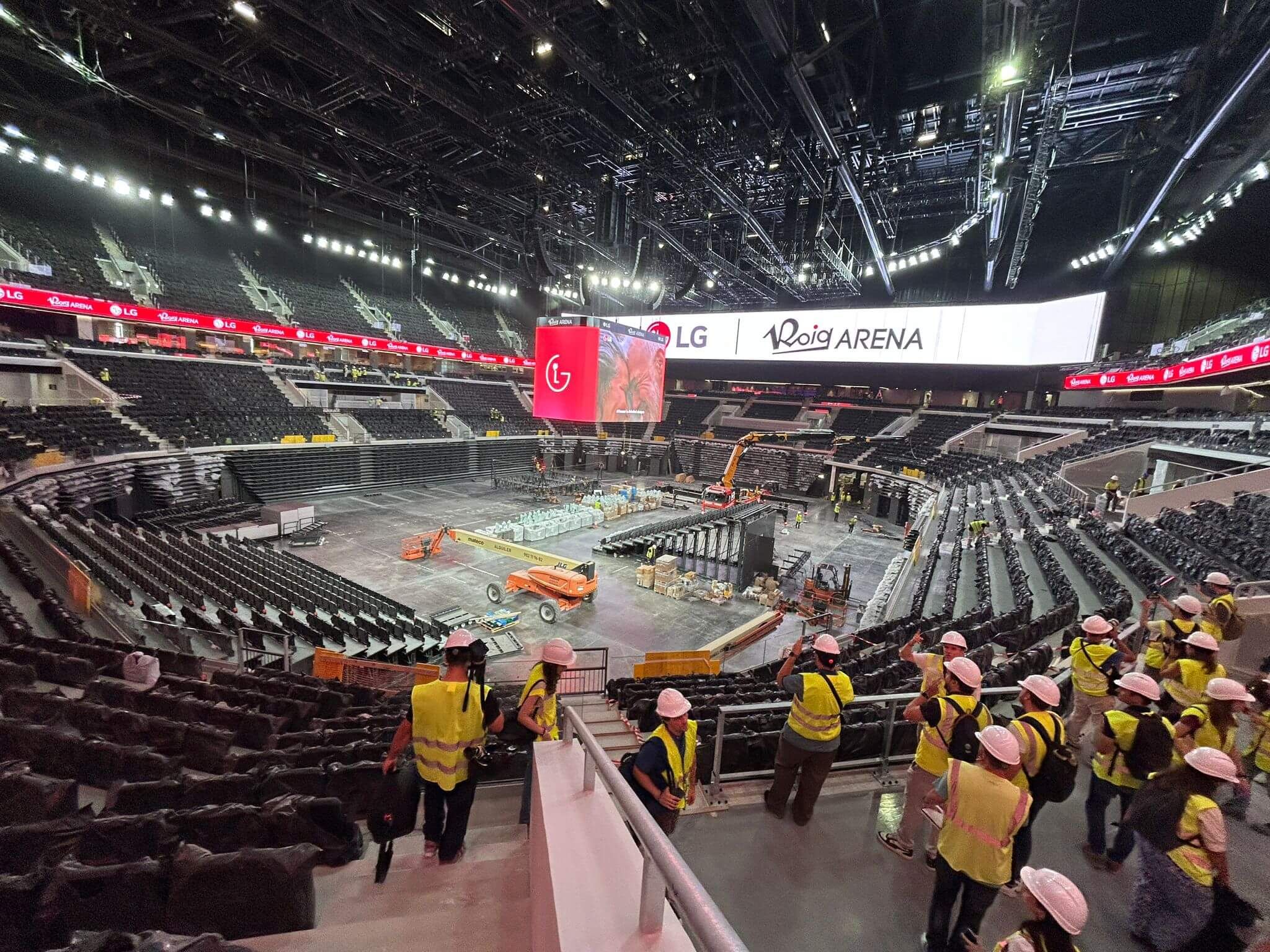 Roig Arena por dentro