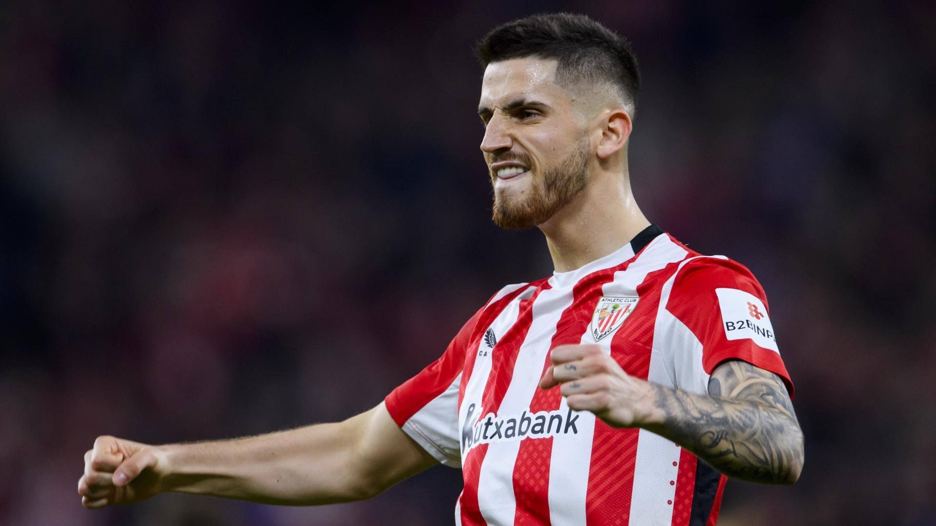  Doblete de Oihan Sancet ante el Rayo Vallecano en San Mamés.