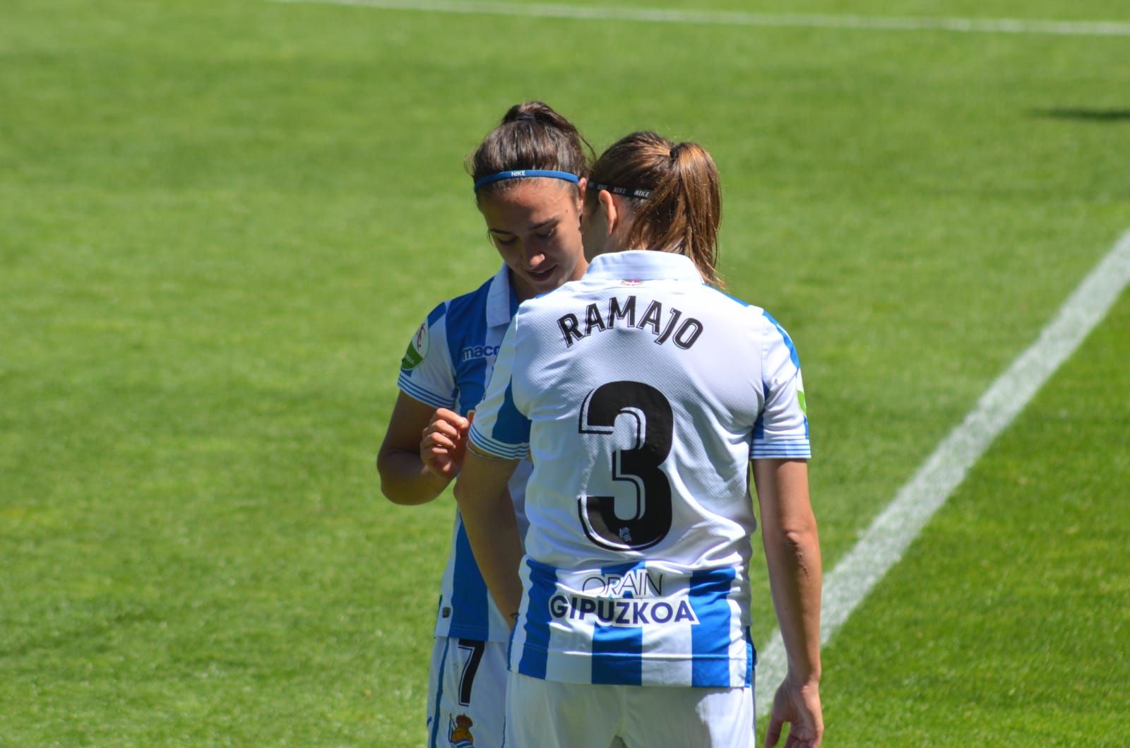  Sandra Ramajo, en su último partido en Zubieta con la Real Sociedad.