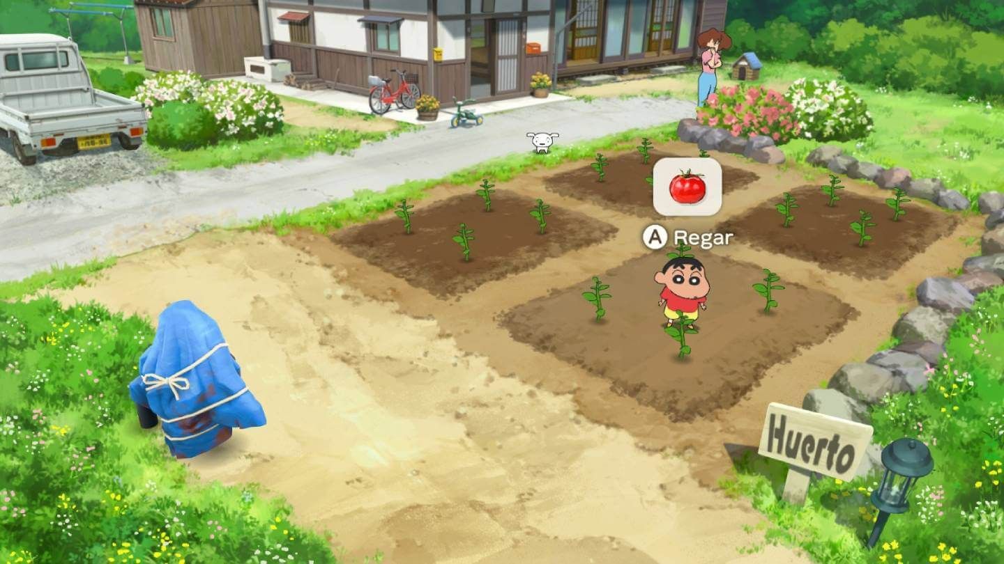  El huerto de la abuela en Shin chan: Nevado en Carbónpolis