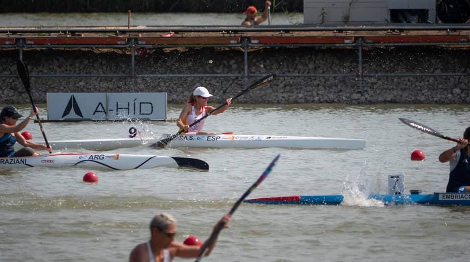  Silvia Elvira, en un campeonato.