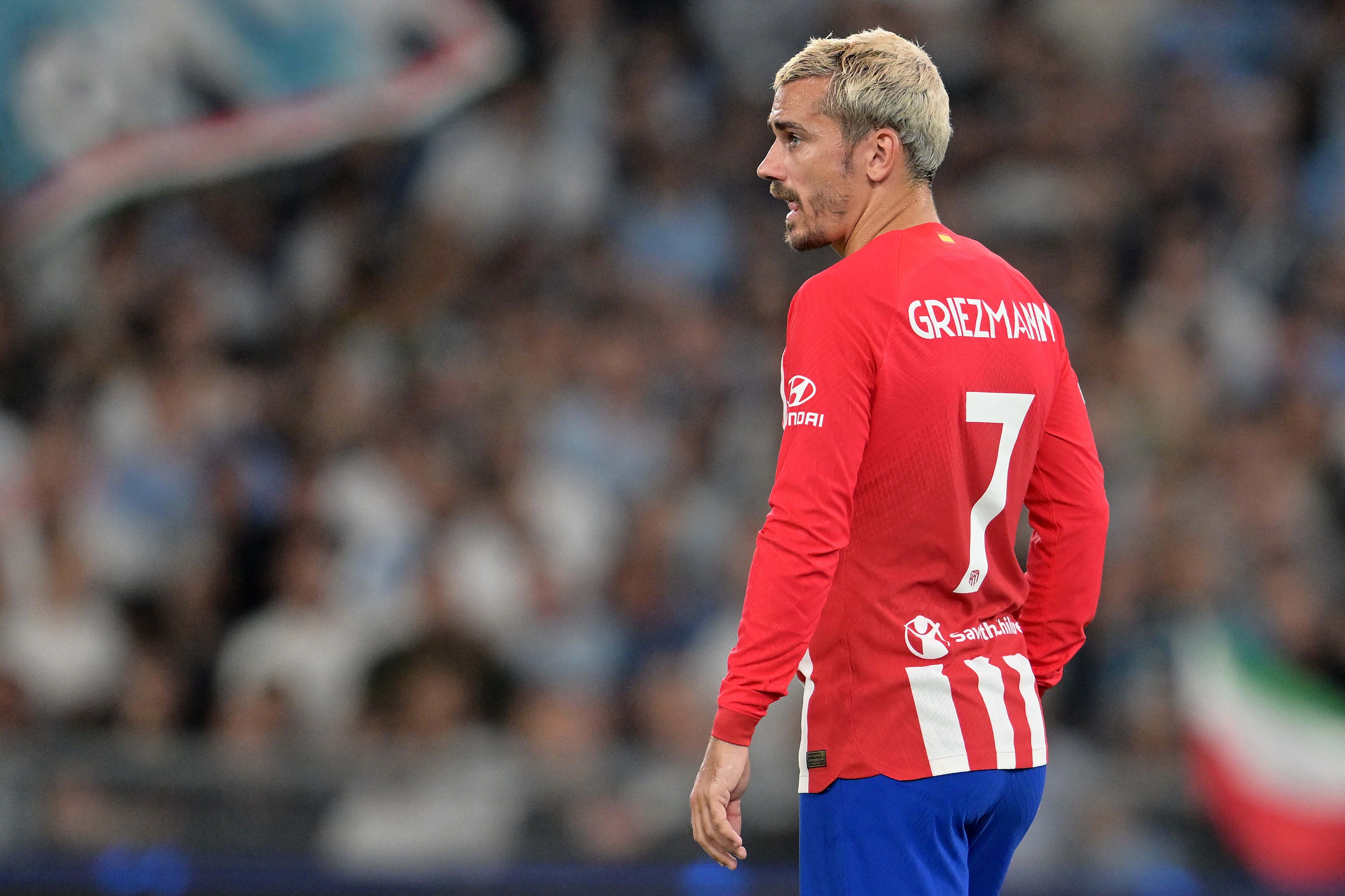  Antoine Griezmann, en el Lazio-Atlético.