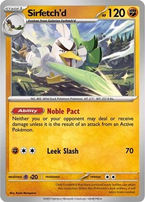  Este fan made de Sirfetch'd es una propuesta interesante para romper el meta de Greninja y Druddigo