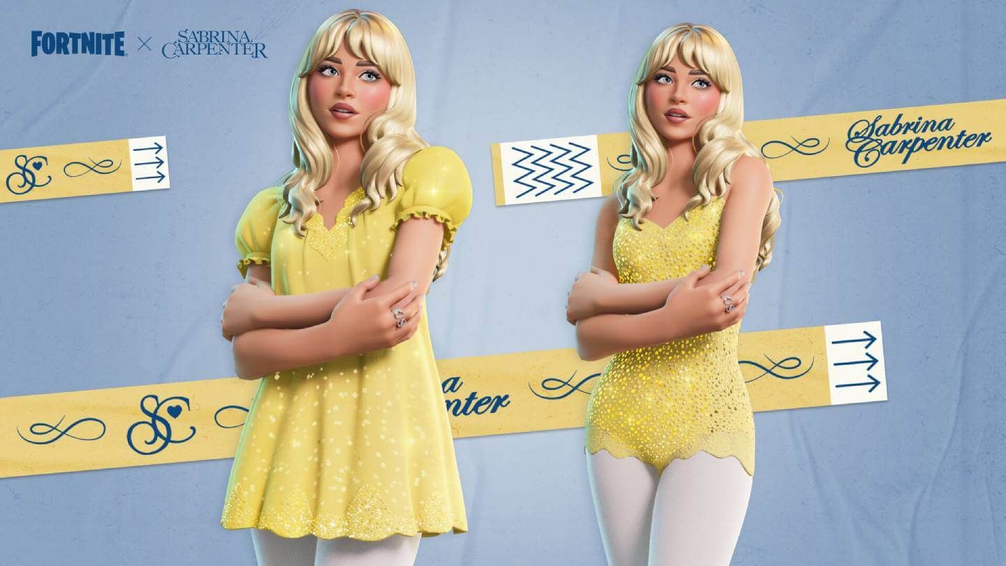  Las skins de Sabrina Carpenter en Fortnite