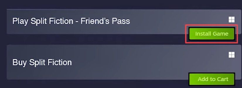  El pase amigo está disponible en Steam para la descarga del 2º jugador.