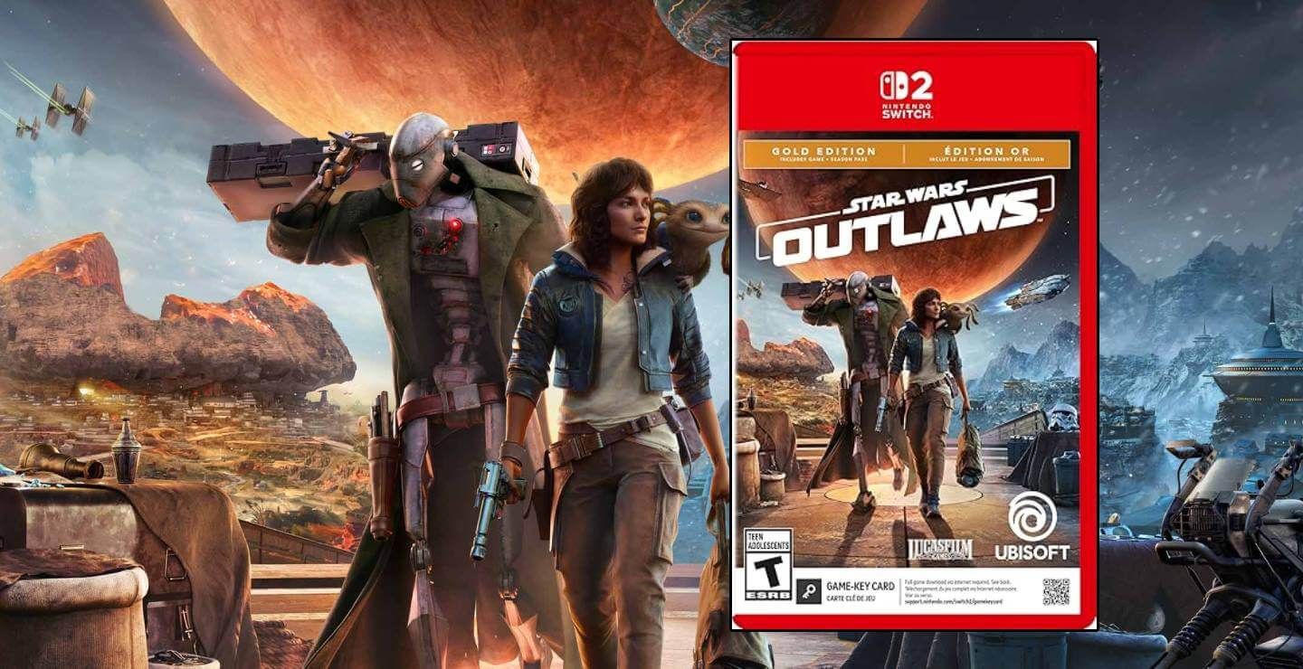 Star Wars Outlaws Gold Edition para Nintendo Switch 2