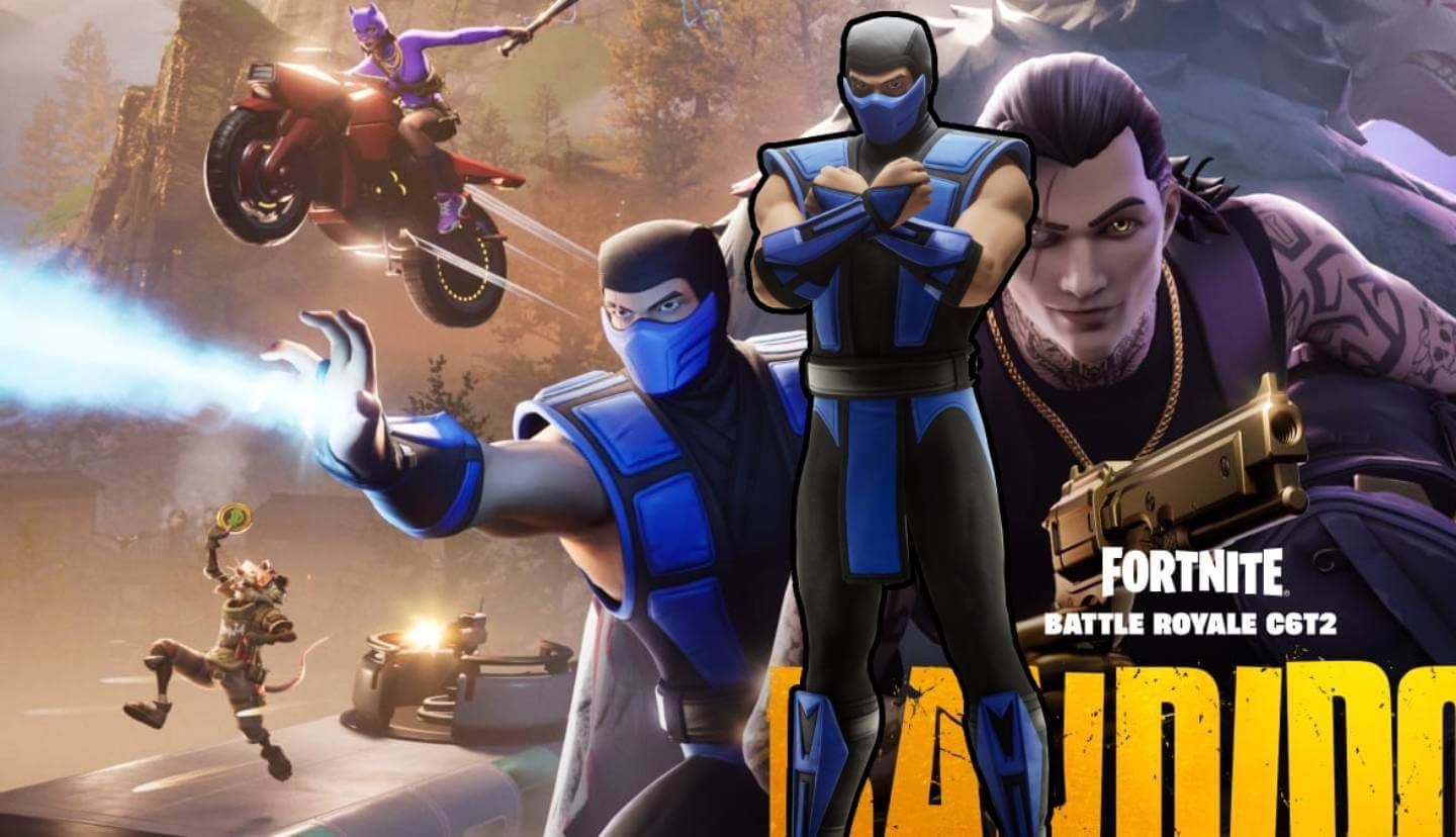 Sub-Zero, una de las skins del Capítulo 6 - Temporada 2 de Fortnite