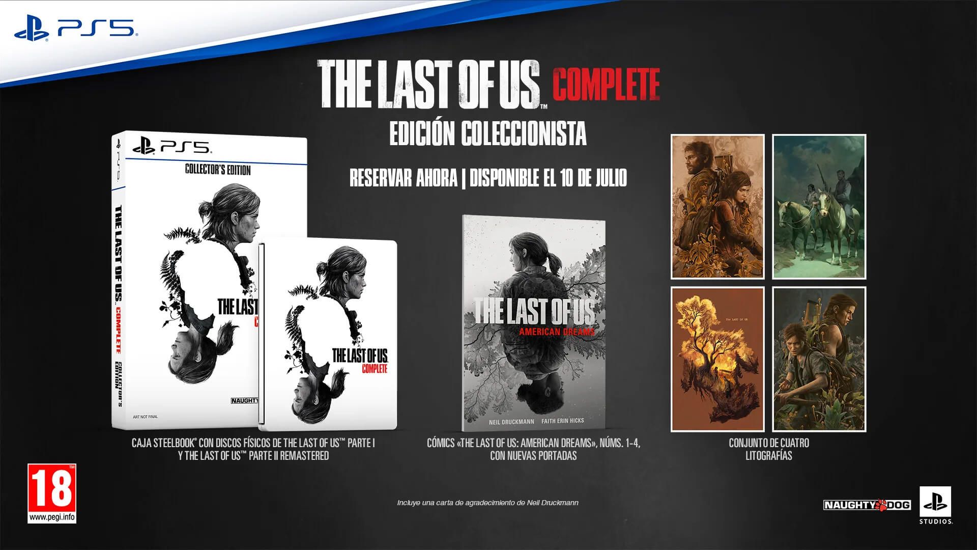 The Last of Us Complete Edición Coleccionista