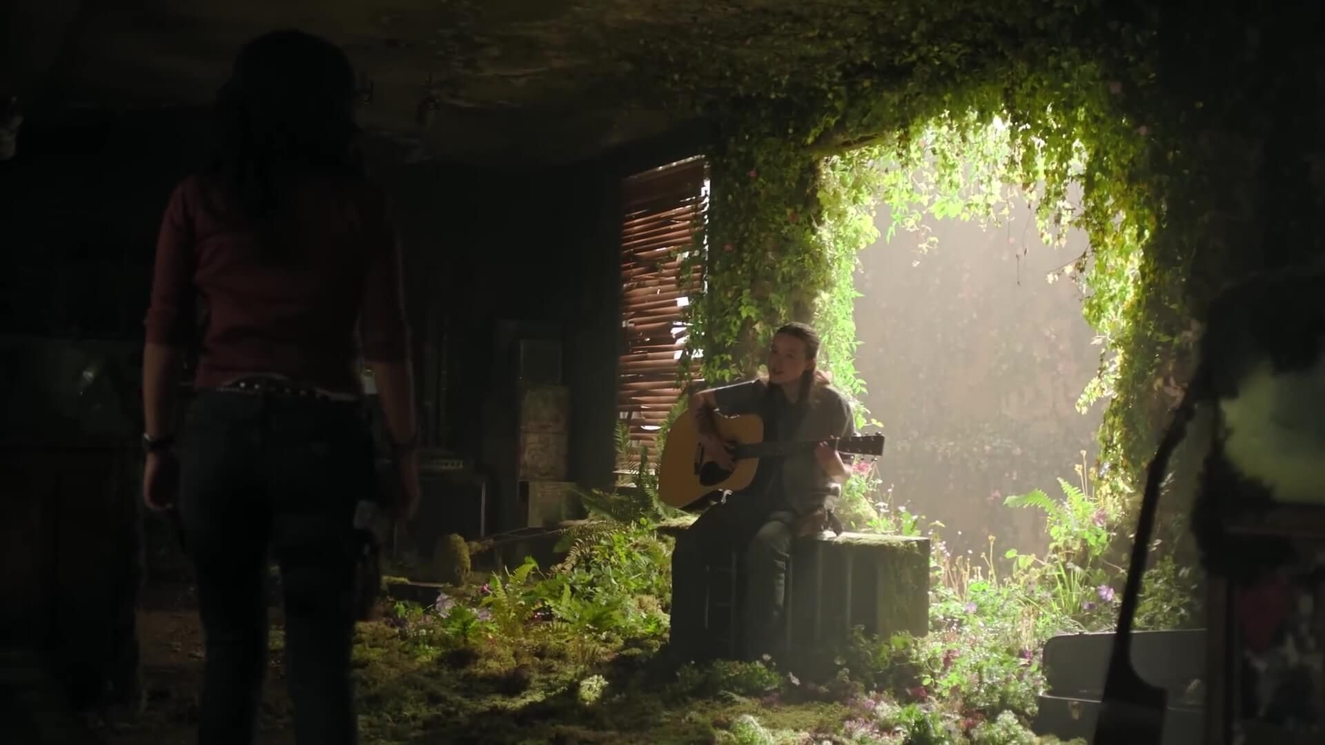  Dina y Ellie en la temporada 2 de The Last of Us (Captura: Tráiler oficial).