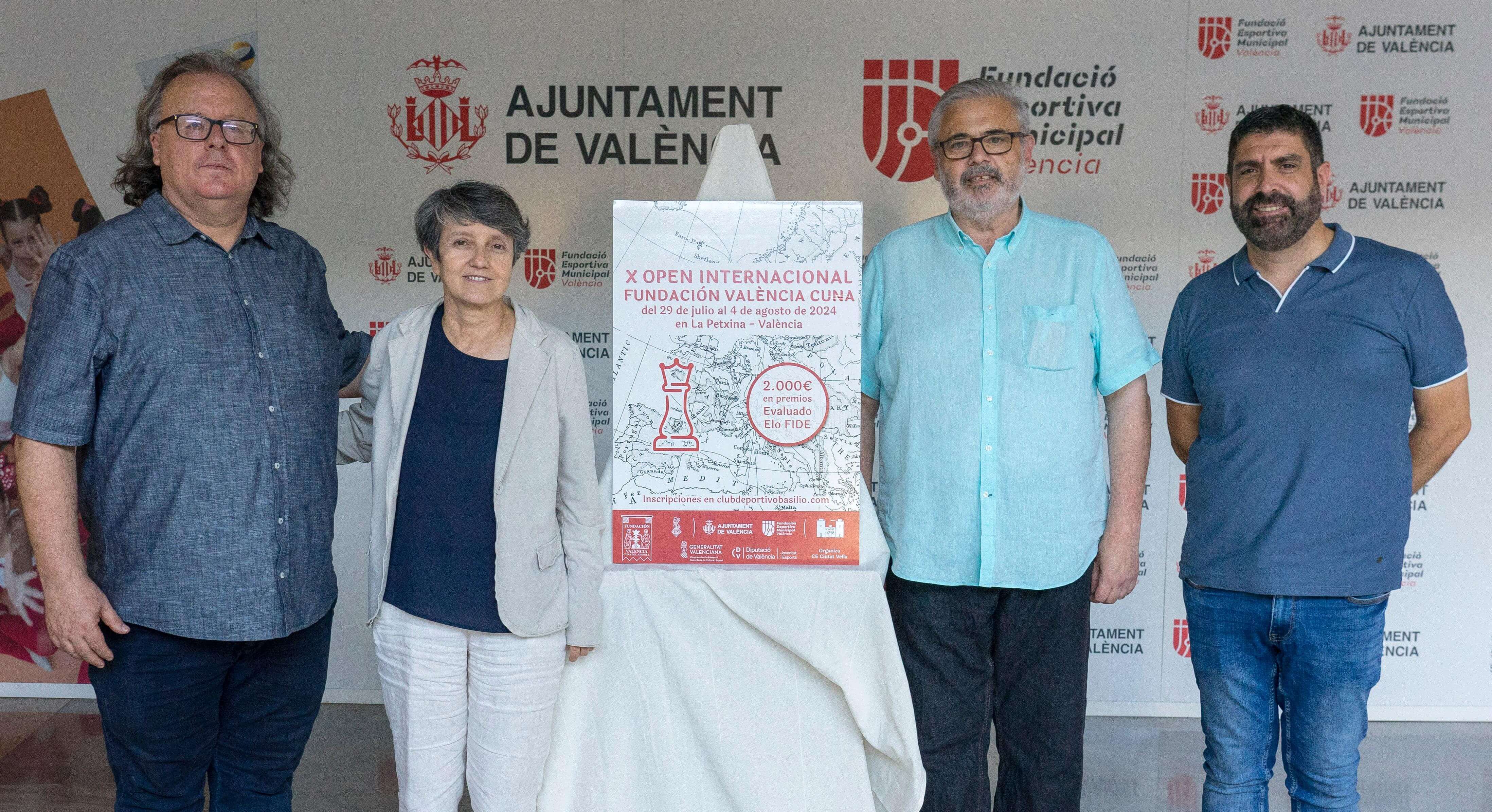  Valencia acoge el X Open Internacional Fundación València Cuna de ajedrez