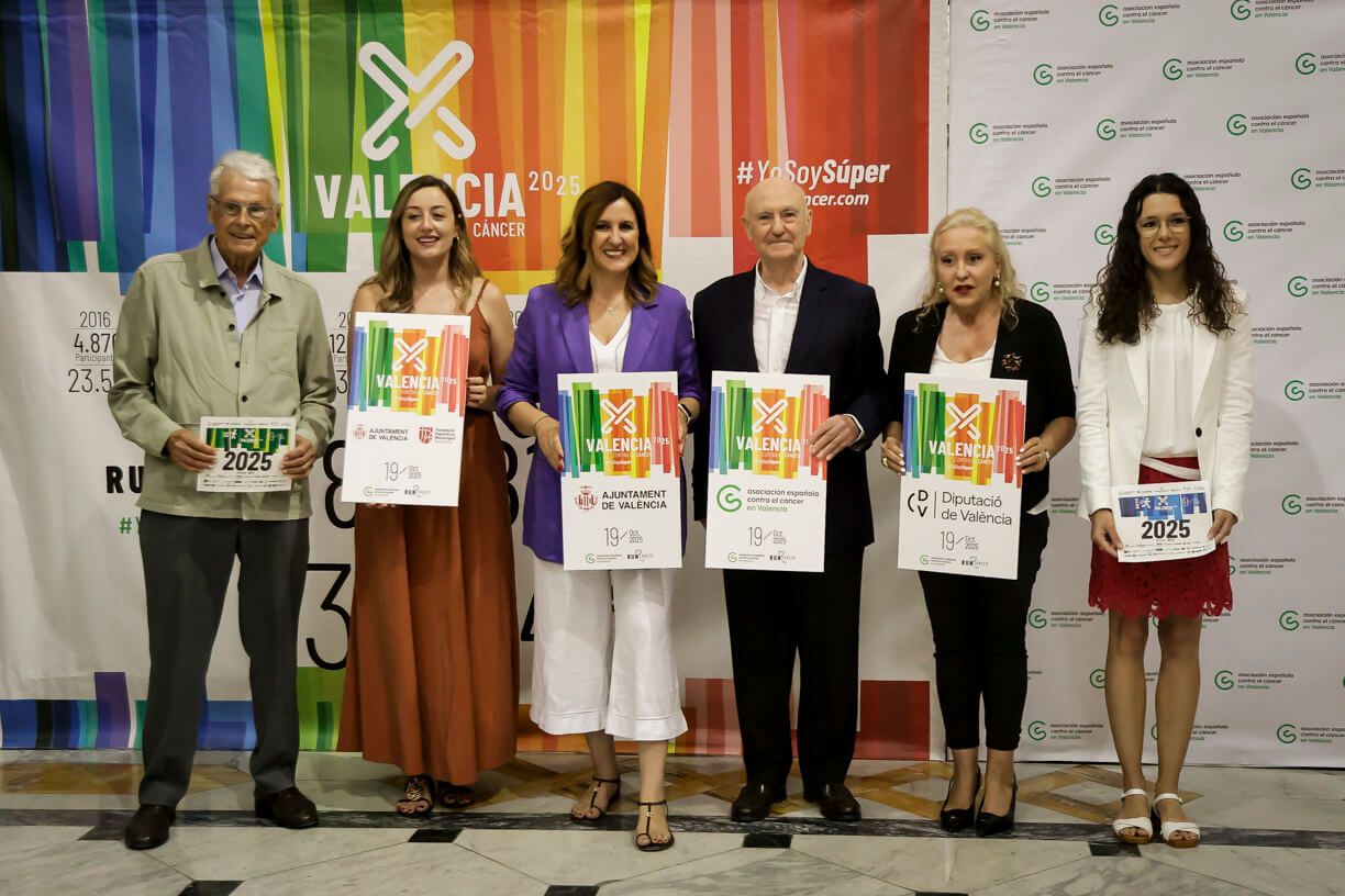 Valencia se prepara para correr contra el cáncer