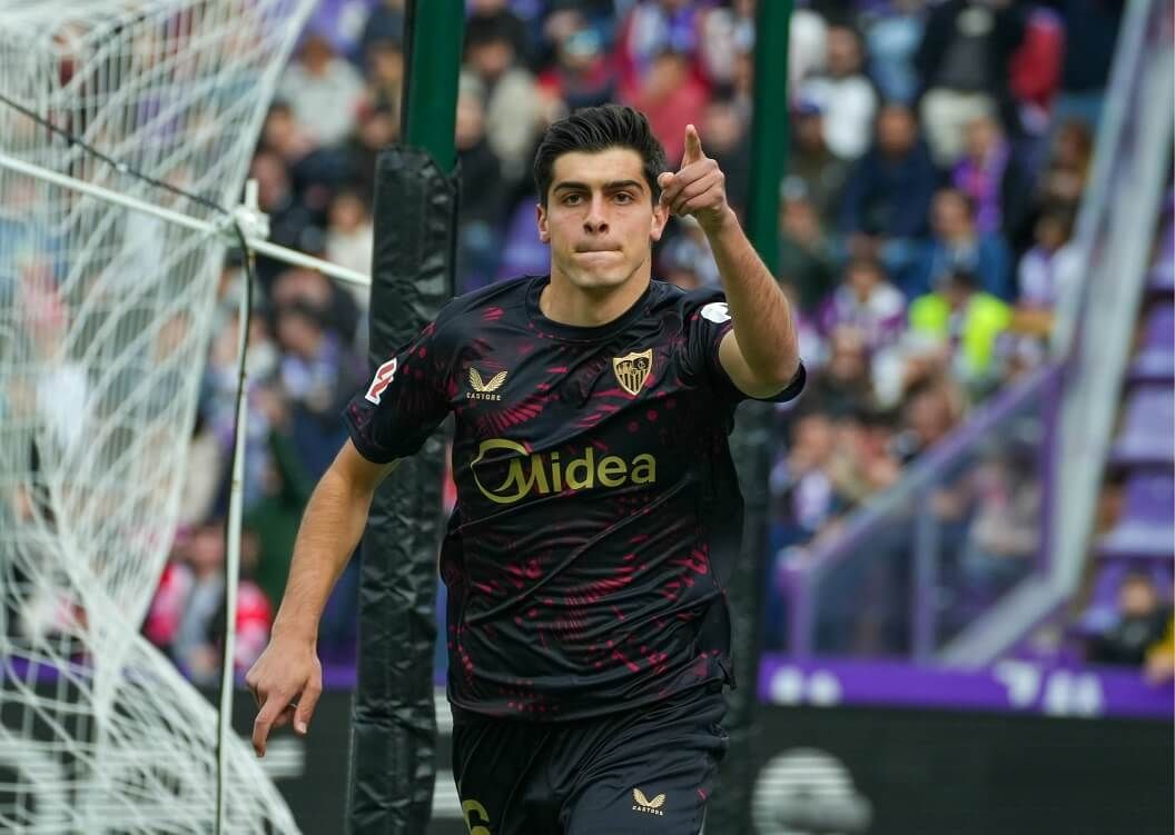  Juanlu celebra el primero de sus goles en Valladolid.