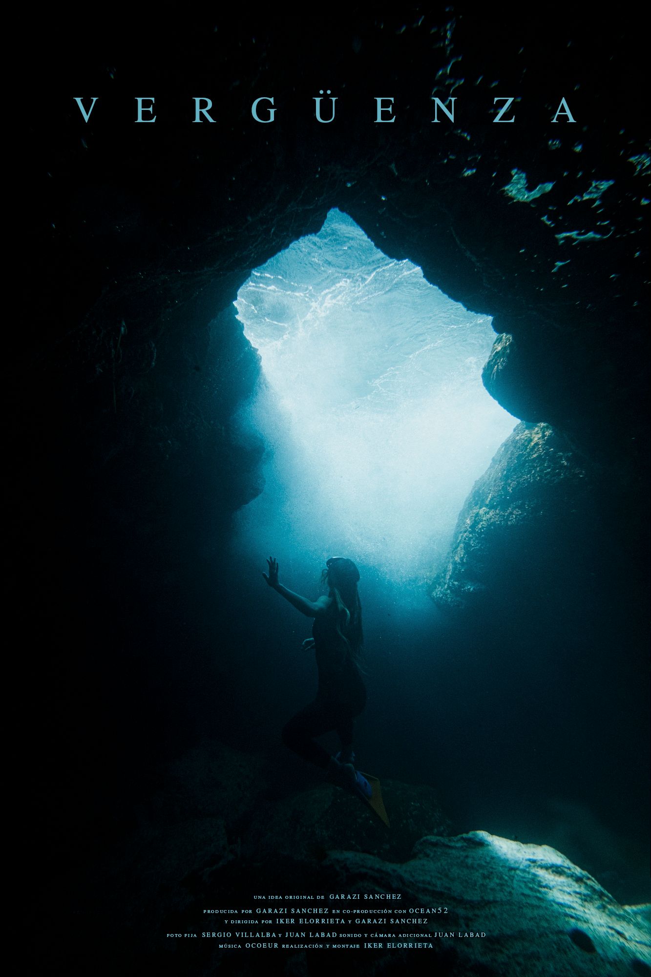  Póster oficial del documental 'Vergüenza', codirigido y producido por la surfista Garazi Sánchez