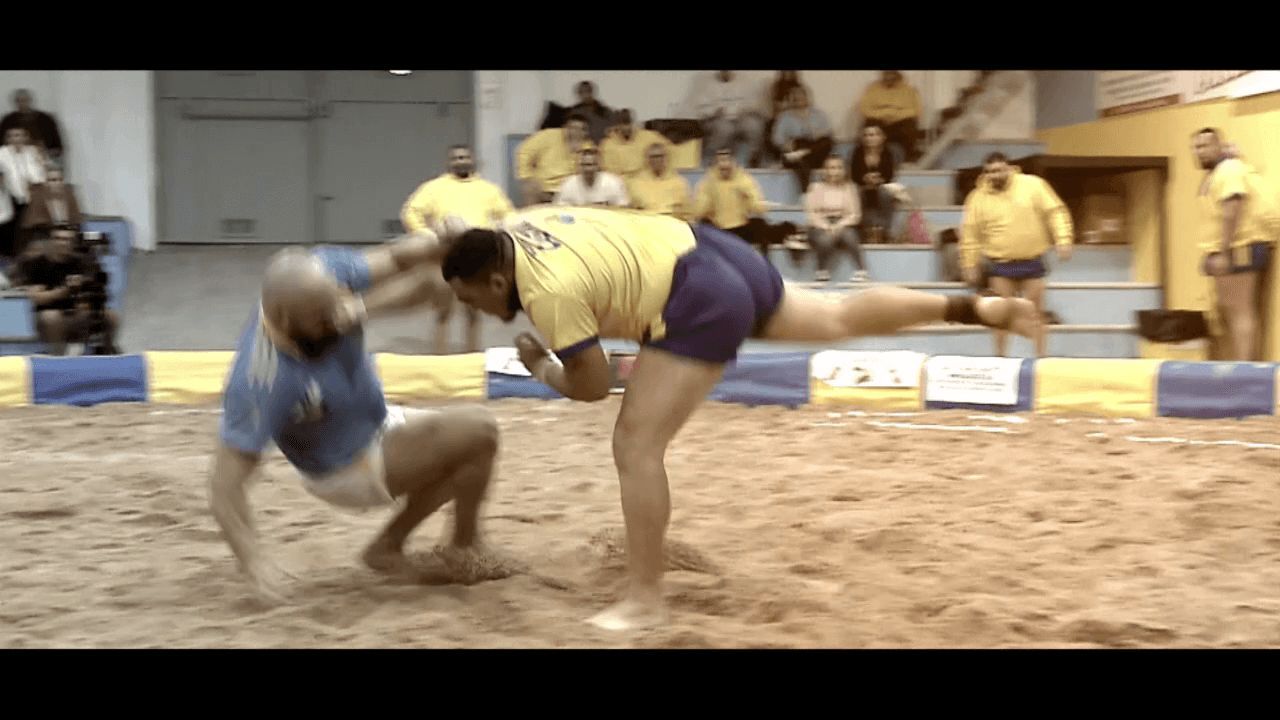  La Lucha Canaria en la Plaza de Callao (ElDesmarque)