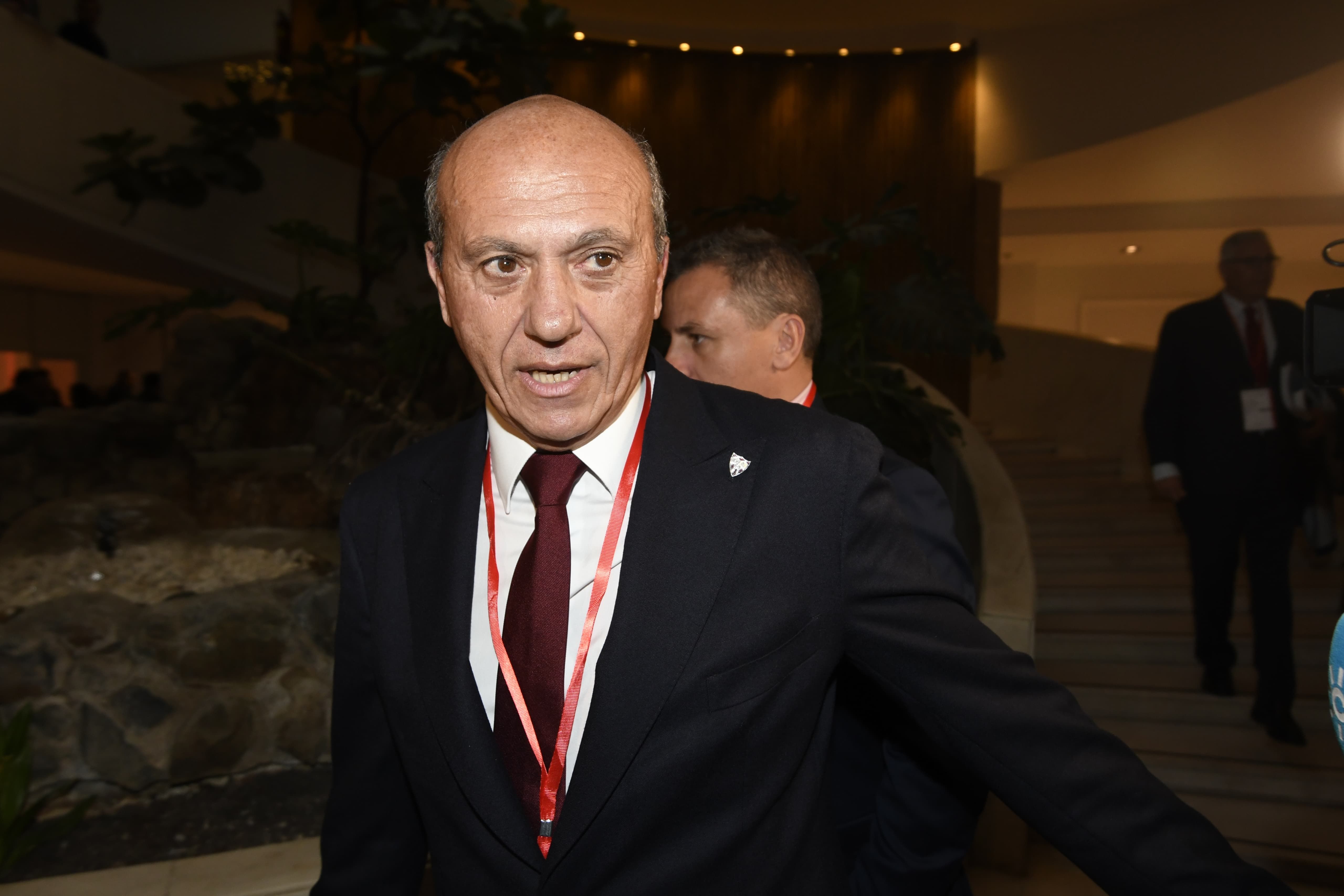 Llegada de José María del Nido Benavente a la Junta 2023.