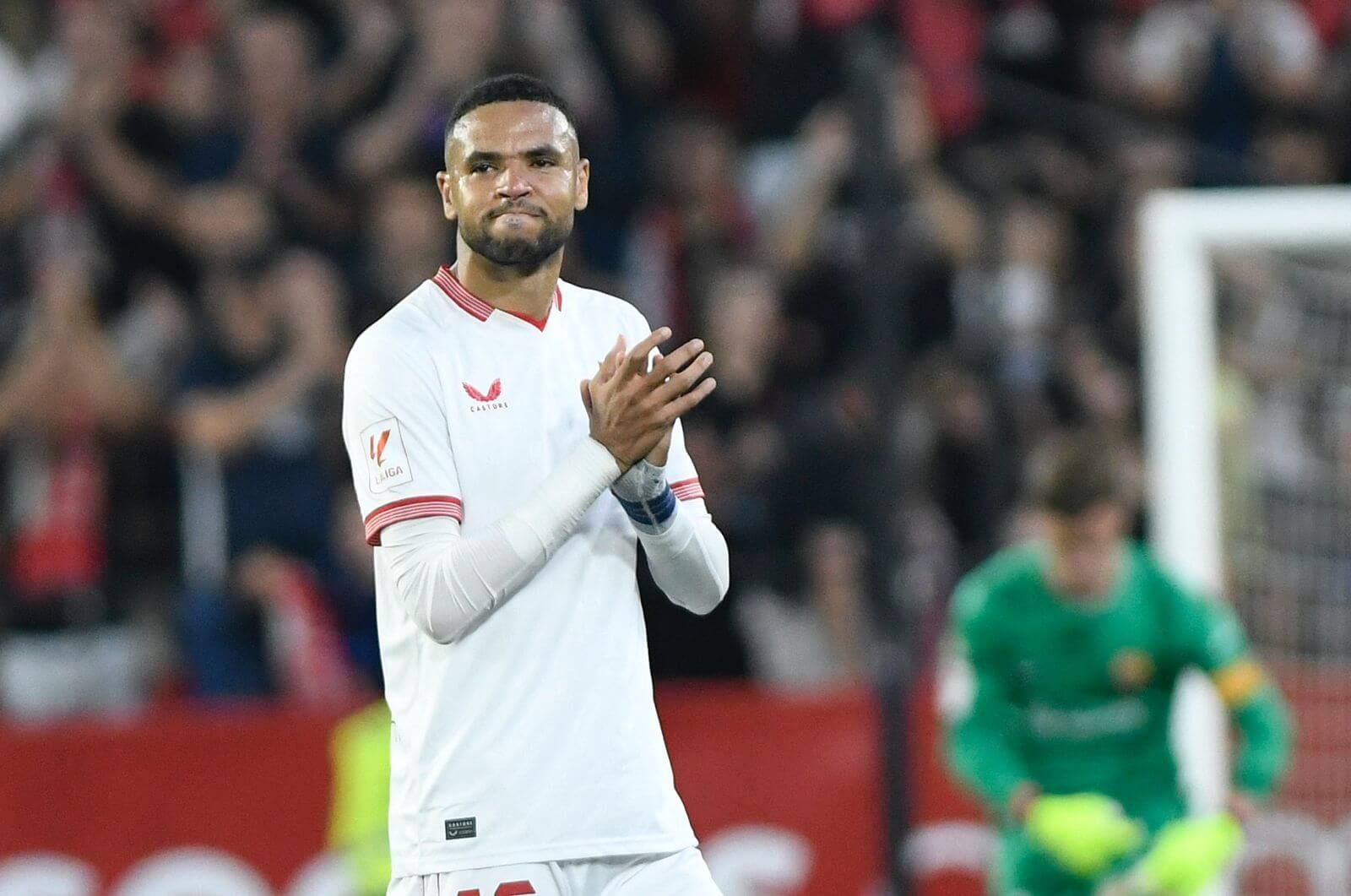 Las lágrimas emocionadas de En-Nesyri (Foto: Kiko Hurtado)