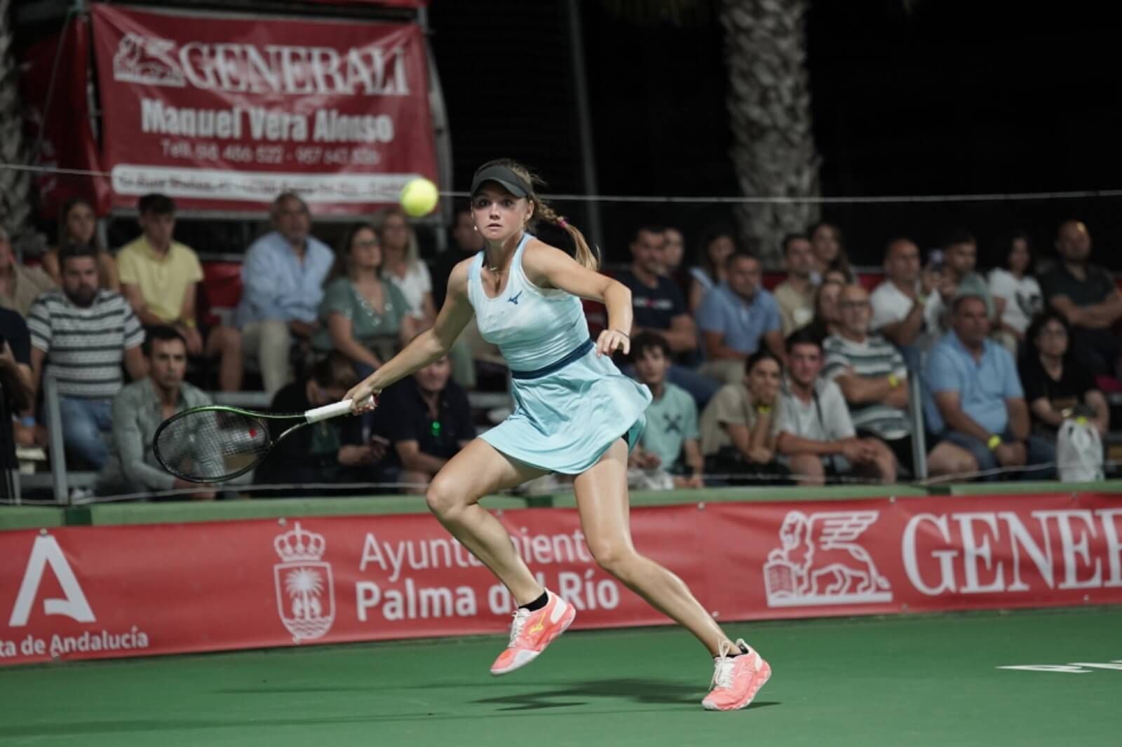 Linda Klimovicova en el Open Generali de Palma del Río 2024.
