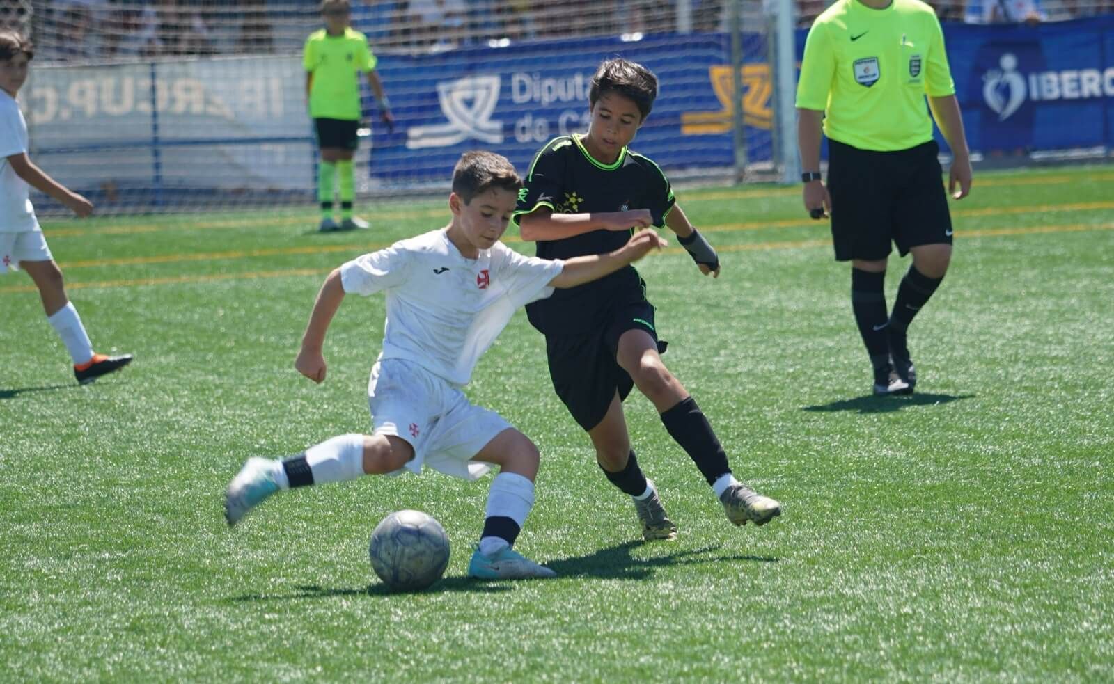 Lance de juego en la Ibercup Andalucía 2024.