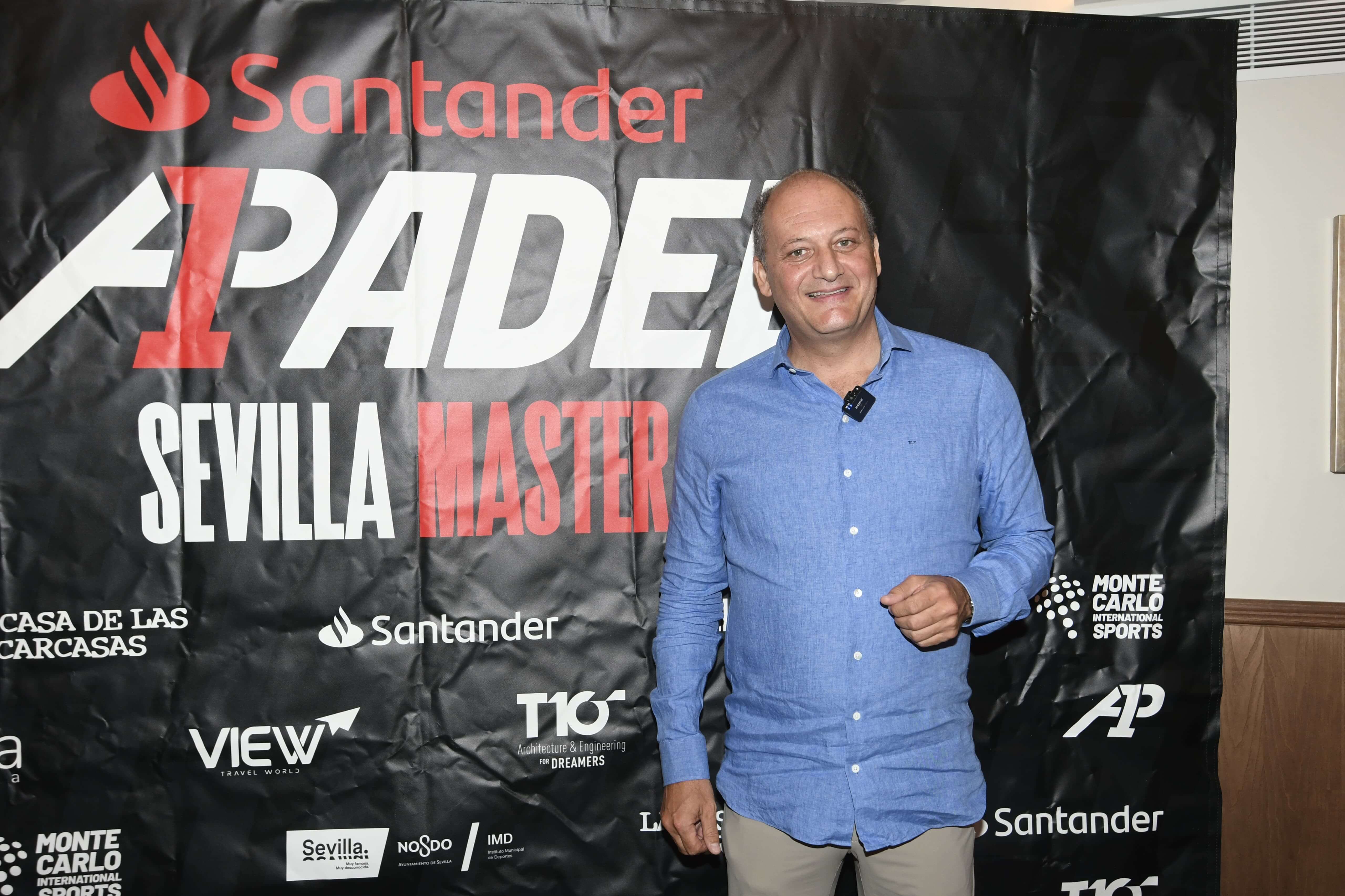  Fabrice Pastor, en el evento de A1 Pádel