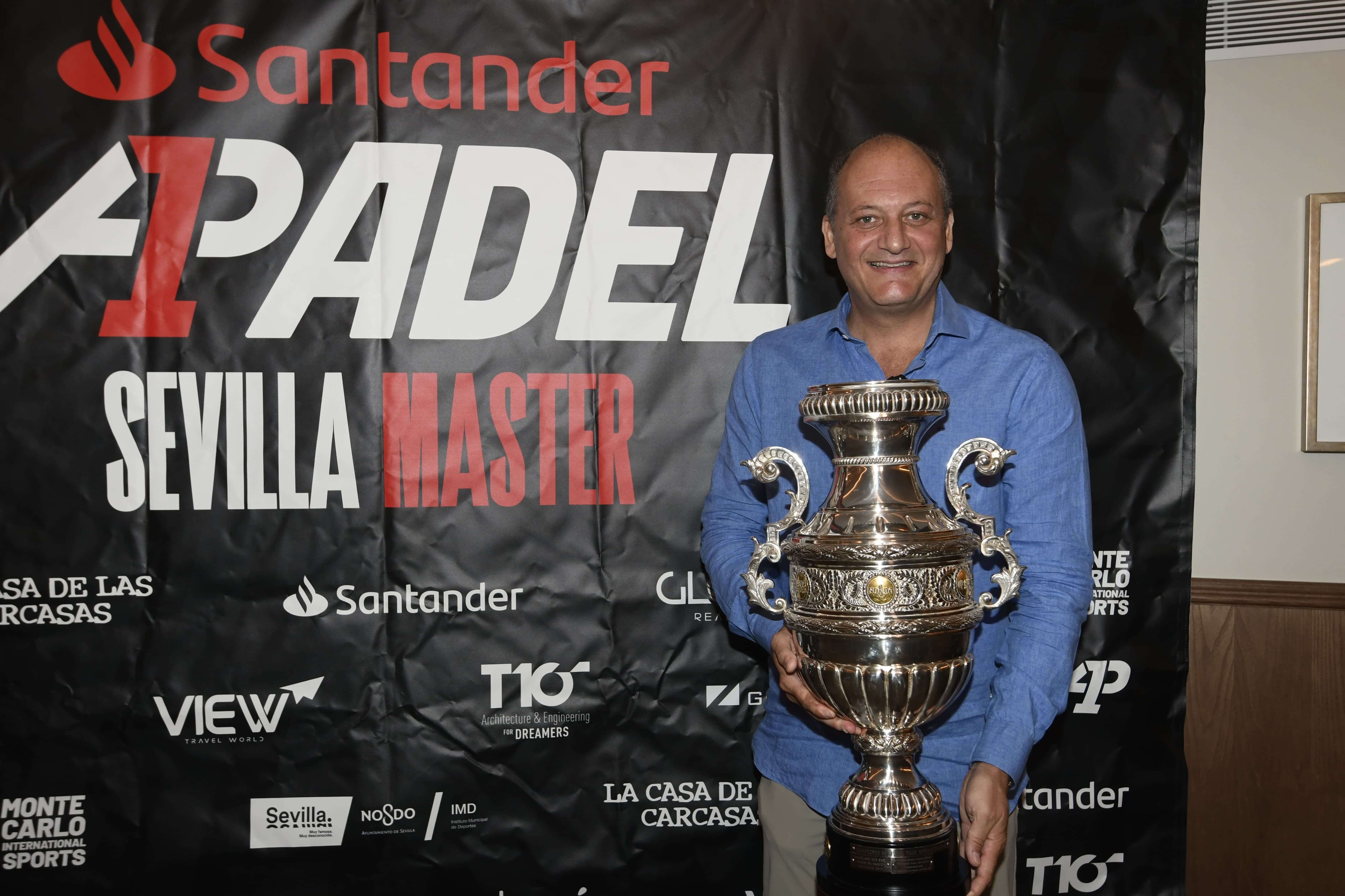  Fabrice Pastor, en el evento de A1 Pádel