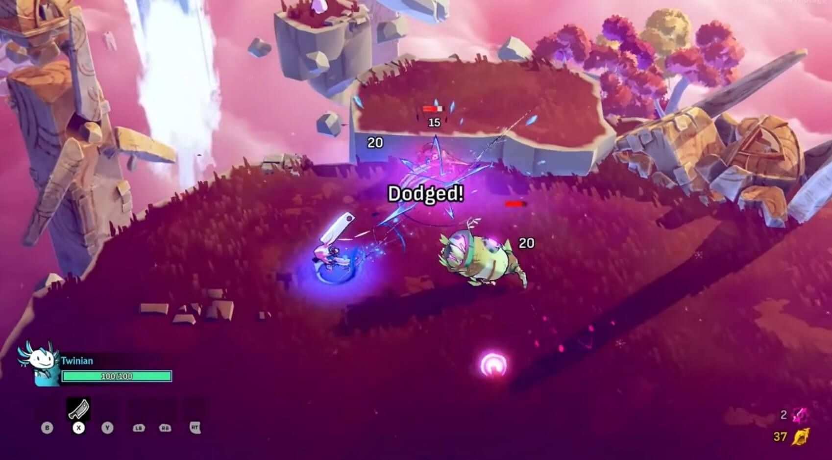  Captura de pantalla de Windblown.