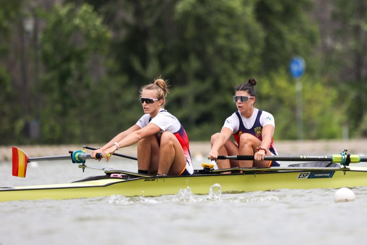  Momento de la primera jornada de finales del Campeonato de Europa de Bulgaria.