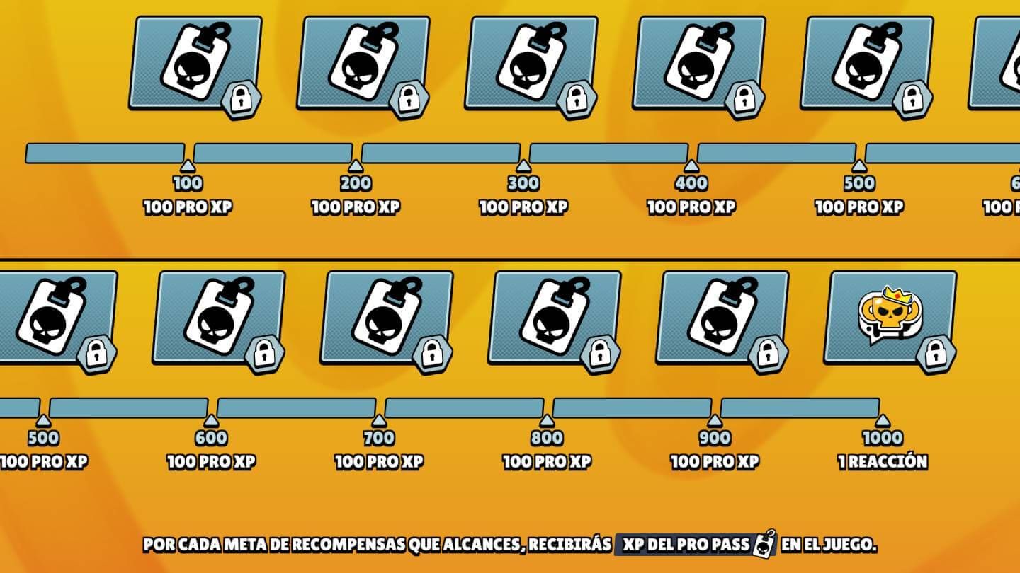 El subidón de XP Pro Pass de las Finales Mensuales en Brawl Stars