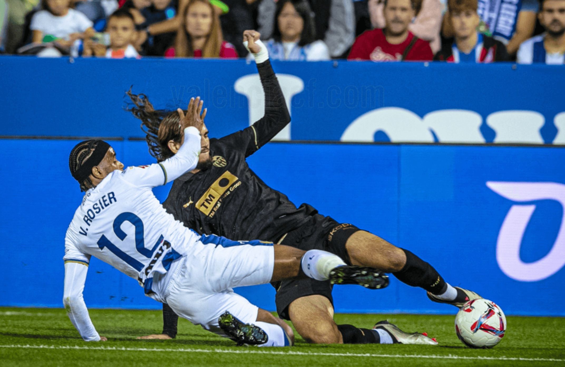 Yarek Gasiorowski, ante el CD Leganés.