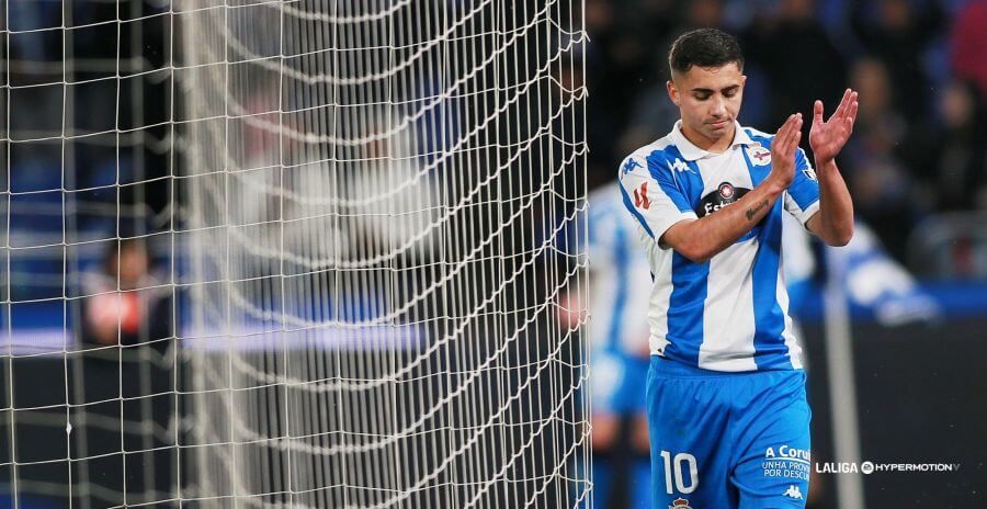  Yeremay, durante el partido ante el Albacete.