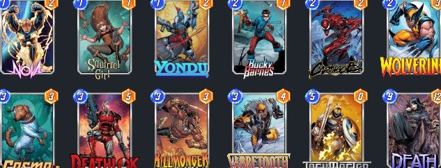 Mazo de Death en Marvel Snap