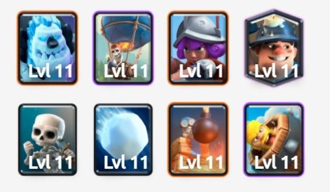 Mazo de Clash Royale para el Torneo Real