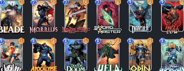 Mazo de Hela en Marvel Snap