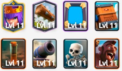 Mazo de montapuercos con espejo