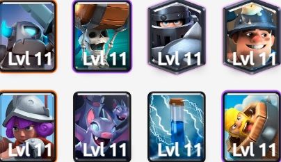 Mazo de minero en Clash Royale