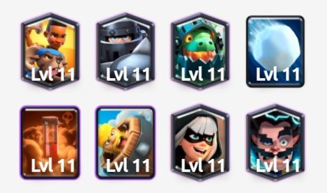 Mazo de megacaballero en Clash Royale