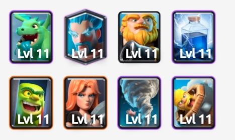 Mazo de Clash Royale, Arena