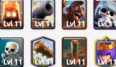 Mazo de montapuercos en Clash royale