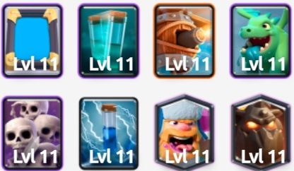 Mazo de espejo en Clash Royale