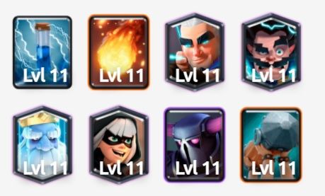 Mazo de Clash Royale