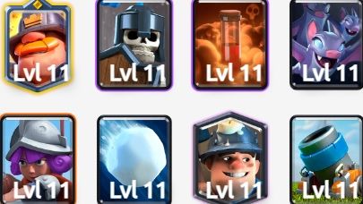 Mazo de minero en Clash Royale