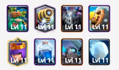 Mazo de Chispitas en Clash Royale