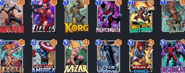 Mazo de Kazar en Marvel Snap