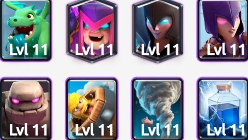 Mazo de gólem en Clash Royale