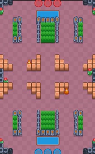 Mapa de Noqueo en Brawl Stars