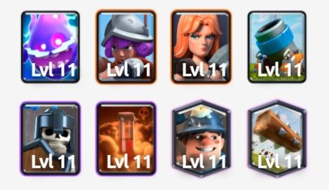 Mazo de Clash Royale