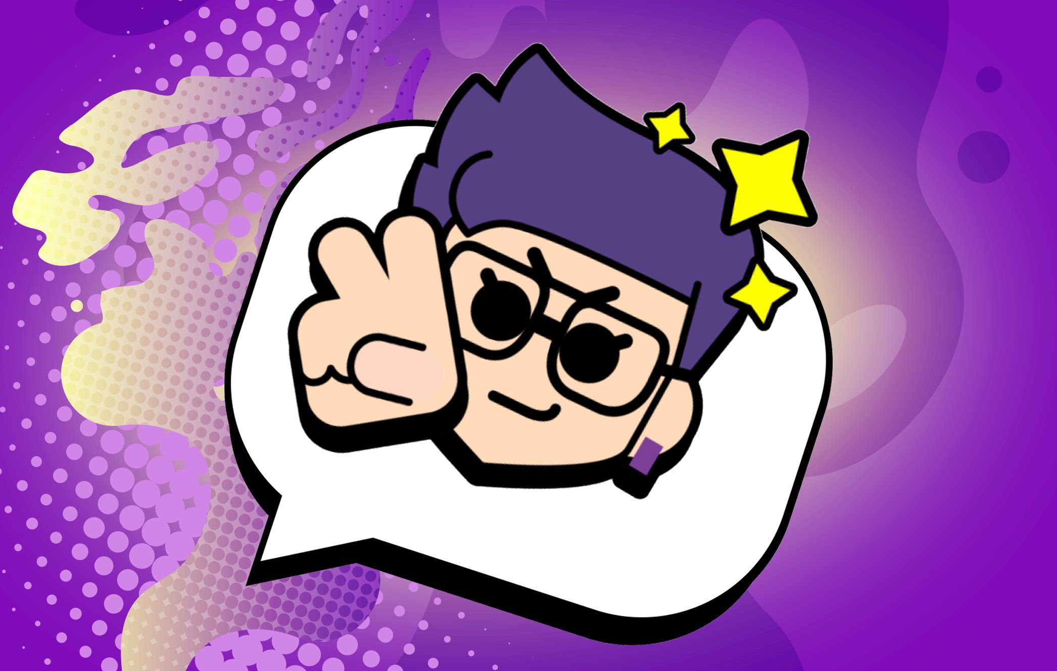 El emote de Edgar en Brawl Stars