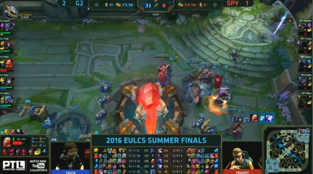 G2 Win Summer split