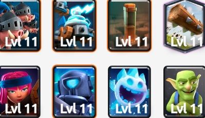 Mazo de puercos reales en Clash Royale