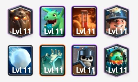 Mazo de Sabueso de Lava en Clash Royale